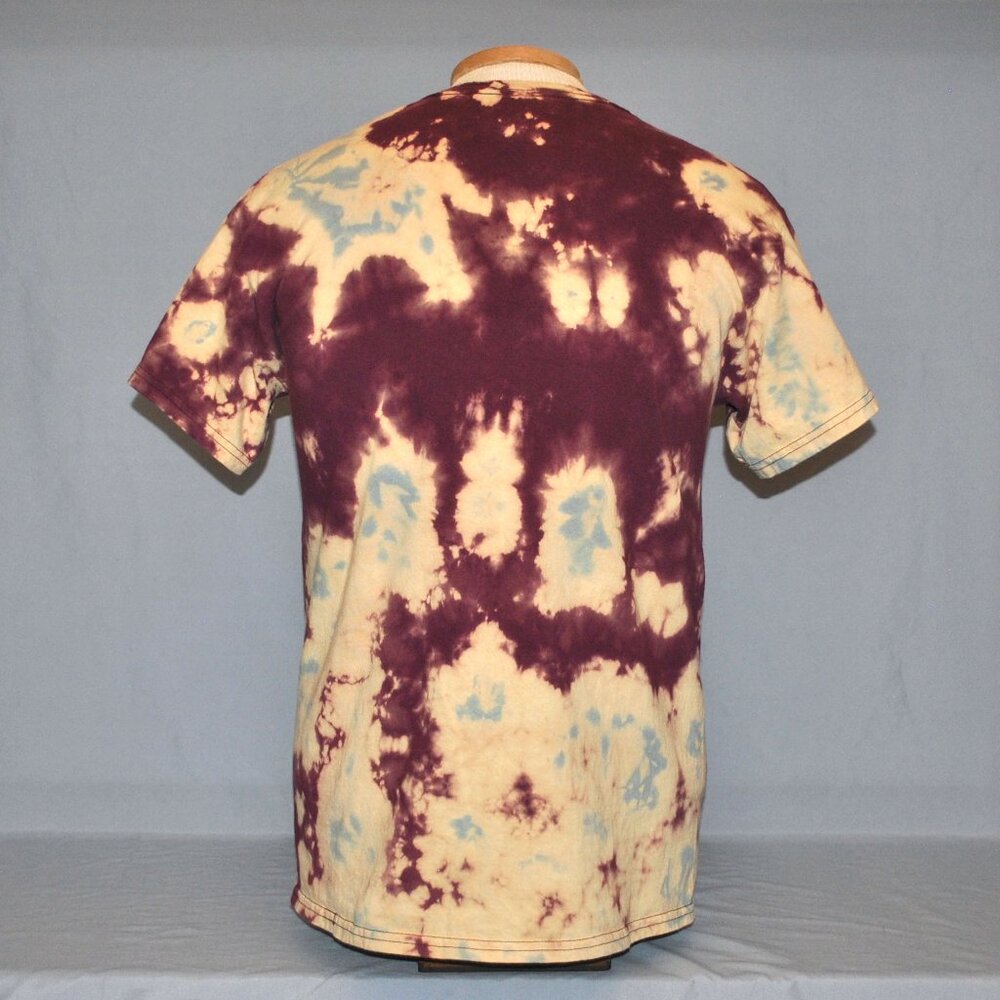 Hillman College Size Medium Tie Dye A Different World Graphic Tee Gildan - Picture 2 of 7
